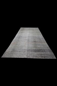 Gray Turkish Kilim Rug 6x11 Feet 185,344 - Grey Turkish Rug  $i