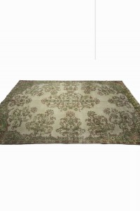 Green Oushak Area Rug 6x10 Feet 192,310 - Oushak Rug  $i