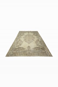 Hand Knotted Oushak Area Rug 6x10 Feet 195,310 - Oushak Rug  $i