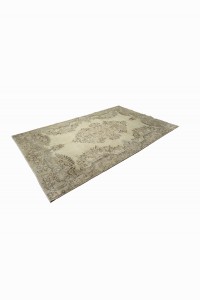 Hand Knotted Oushak Area Rug 6x10 Feet 195,310 - Oushak Rug  $i