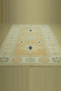 Handwoven Turkish Rug 6x9 183,263 - Oushak Rug  $i