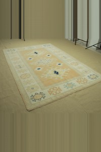 Handwoven Turkish Rug 6x9 183,263 - Oushak Rug  $i