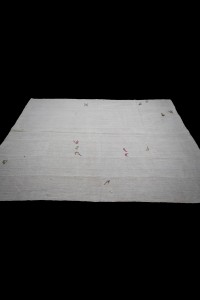 Hemp Rug with Rag 5x7 Feet 162,224 - Turkish Hemp Rug  $i