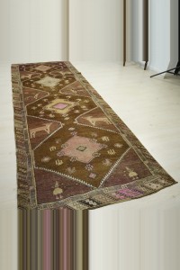 Kars Carpet Rug Runner 4x11 127x335 - Turkish Rug Runner  $i