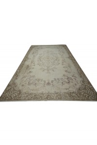 Large Beige Brown Oushak Rug 7x10 Feet 200,305 - Oushak Rug  $i