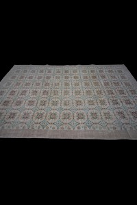 Large Daisy Pattern Oushak Rug 6x10 Feet 196,311 - Oushak Rug  $i