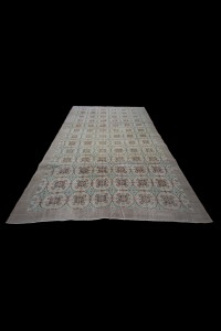 Large Daisy Pattern Oushak Rug 6x10 Feet 196,311 - Oushak Rug  $i