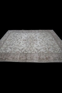 Large Distressed Oushak Rug 7x10 Feet 200,303 - Oushak Rug  $i