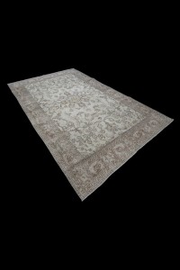 Large Distressed Oushak Rug 7x10 Feet 200,303 - Oushak Rug  $i