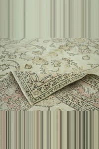 Large Distressed Oushak Rug 7x10 Feet 200,303 - Oushak Rug  $i