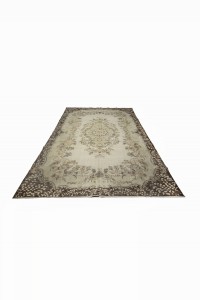 Large Farmhouse Oushak Rug 7x10 Feet 200,311 - Oushak Rug  $i