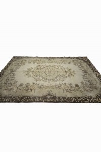 Large Farmhouse Oushak Rug 7x10 Feet 200,311 - Oushak Rug  $i