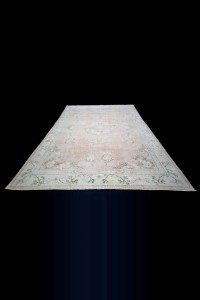 Large Salmon Pink Oushak Rug 7x10 Feet 204,300 - Oushak Rug  $i