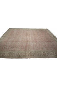 Large Salmon Pink Oushak Rug 8x12 Feet 240,362 - Oushak Rug  $i