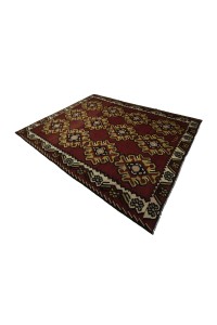 Large Turkish Red Kilim Rug 8x10 Feet  238,301 - Turkish Kilim Rug  $i