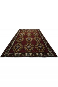 Large Turkish Red Kilim Rug 8x10 Feet  238,301 - Turkish Kilim Rug  $i