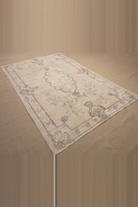 Livingroom Area Rug 6x9 Feet 170,256 - Oushak Rug  $i