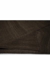 Lond Dark Brown Turkish Kilim Rug 6x14 176,414 - Goat Hair Rug  $i