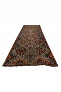 Long Decorative Turkish Kilim Rug 5x12 Feet 152,356 - Turkish Kilim Rug  $i