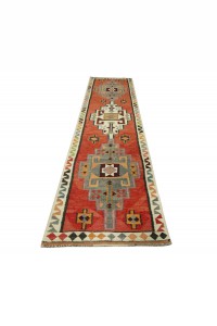 Long Kilim Runner Rug 3x12 Feet 93,365 - Turkish Rug Runner  $i