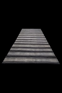 Long Size Turkish striped Kilim rug 6x11 Feet  176,336 - Turkish Natural Rug  $i