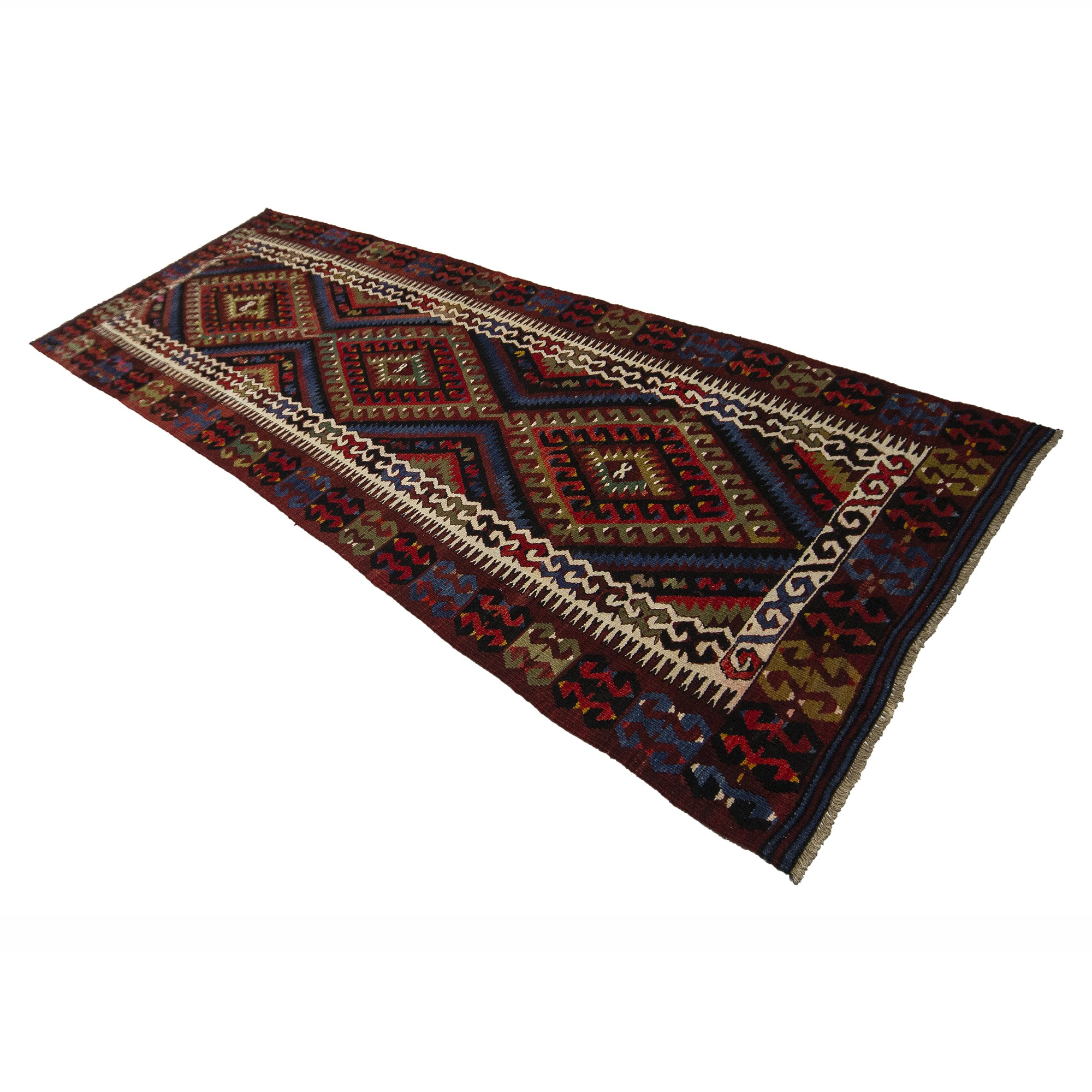 Lovely Kilim Runner Rug 3x9 Feet - Turkish Rug Runner