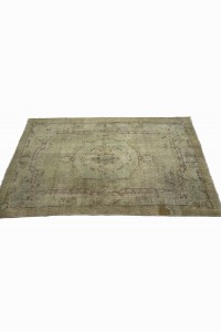 Low Pile Oushak Rug 4x7 Feet 118,202 - Oushak Rug  $i