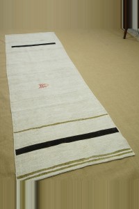 Modern Decor Hemp Kilim Rug Runner. 89,272 - Turkish Rug Runner  $i