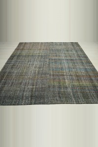 Modern Pattern Goat Hair Kilim Rug 7x8 210,250 - Goat Hair Rug  $i