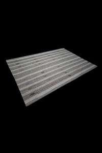 Modern Turkish Grey Rug 6x9 Feet 184,263 - Grey Turkish Rug  $i