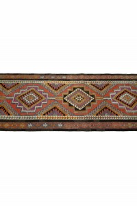 Modern Turkish Kilim Rug Runner 3x12 Feet 95,352 - Turkish Rug Runner  $i