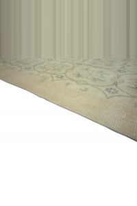 Muted Area Rug 4x6 Feet  108,182 - Oushak Rug  $i