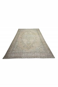 Muted Colors Oushak Carpet Rug 7x11 206,319 - Oushak Rug  $i