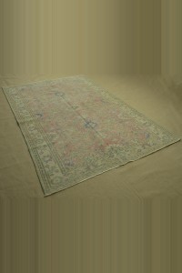 Muted Oushak Rug 6x9 171,260 - Oushak Rug  $i