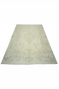 Muted Oushak Rug 6x9 187,272 - Oushak Rug  $i