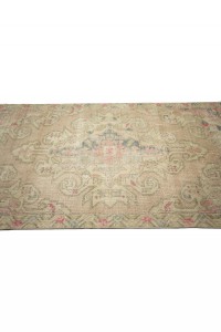 Muted Vintage Oushak Rug 4x7 Feet 126,213 - Oushak Rug  $i