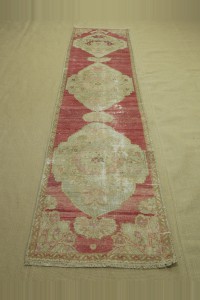 Narrow Turkish Oushak Runner Rug 2x10 Feet 66,296 - Turkish Rug Runner  $i