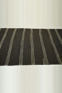 Natural Goat Hair Kilim Rug 4x11 130,330 - Goat Hair Rug  $i