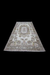 Natural Oushak Rug 4x7 Feet 122,210 - Oushak Rug  $i