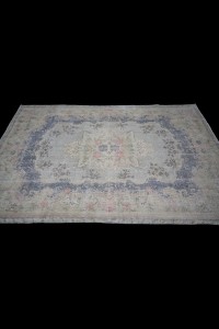 Navy Blue Oushak Rug 5x8 Feet 154,250 - Oushak Rug  $i