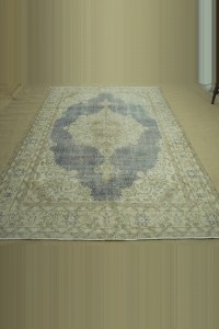 Navy Blue Oushak Rug 7x10 201,316 - Oushak Rug  $i