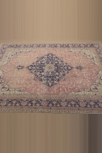 Navy Blue Red Oushak Rug 7x10 Feet  202,305 - Oushak Rug  $i