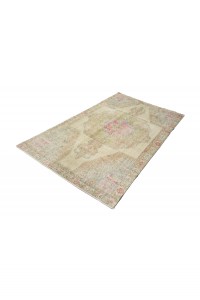 Neutral Oushak Rug 4x7 Feet 121,198 - Oushak Rug  $i