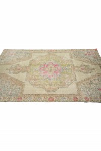 Neutral Oushak Rug 4x7 Feet 121,198 - Oushak Rug  $i