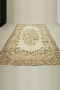 Neutral Oushak Rug 6x10 Feet 186,290 - Oushak Rug  $i