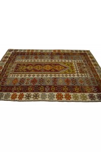 Old Turkish Kilim 4x7 Feet 122,208 - Turkish Kilim Rug  $i