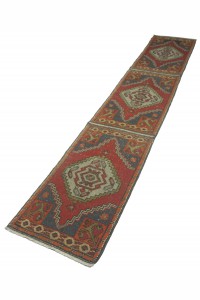 Old Turkish Rug Runner 2x10 Feet 54,290 - Turkish Rug Runner  $i