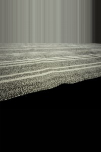 Oversize Decorative Striped Rug 8x12 Feet 244,363 - Grey Turkish Rug  $i