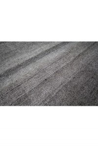 Oversize Plain Gray Turkish Kilim Rug 10x17 Feet 304,524 - Grey Turkish Rug  $i