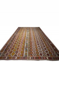 Oversized Colourful Turkish Kilim Rug 10x14 Feet 306,427 - Turkish Kilim Rug  $i